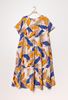 Picture of PLUS SIZE TROPICAL PRINT DRESS